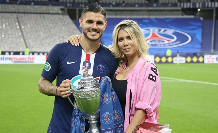 Wanda Nara: "Icardi, kariyerine ikisinden birinde devam edebilir"