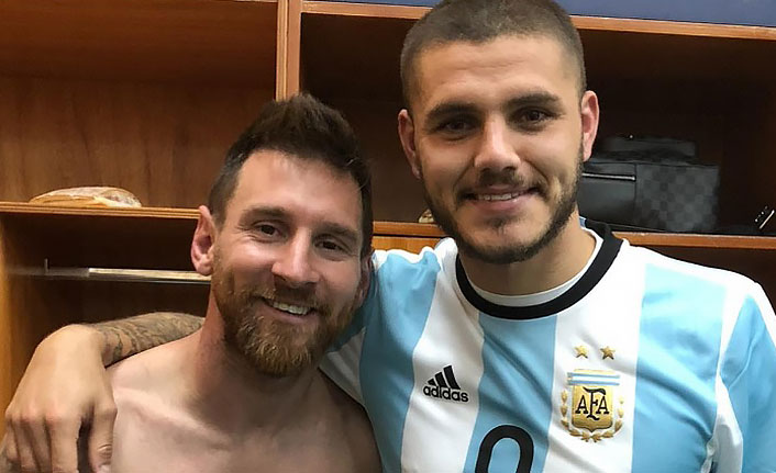 Messi kupayı kaldırdı, Icardi'nin paylaşım gündem oldu