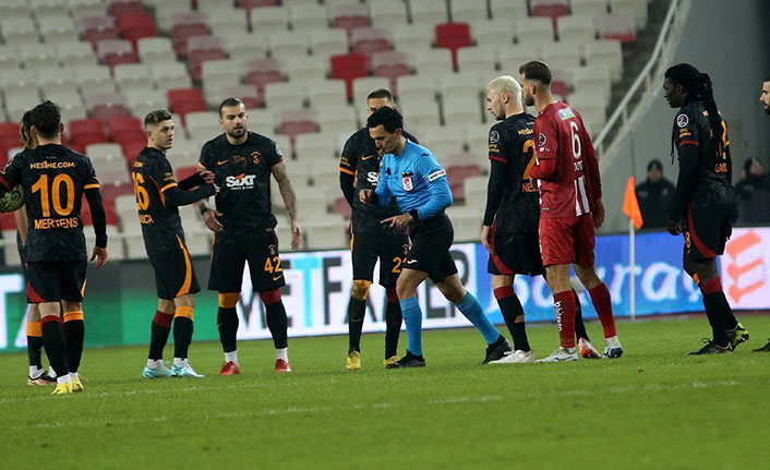 Sivasspor - Galatasaray maçının tekrarı için açıklama geldi