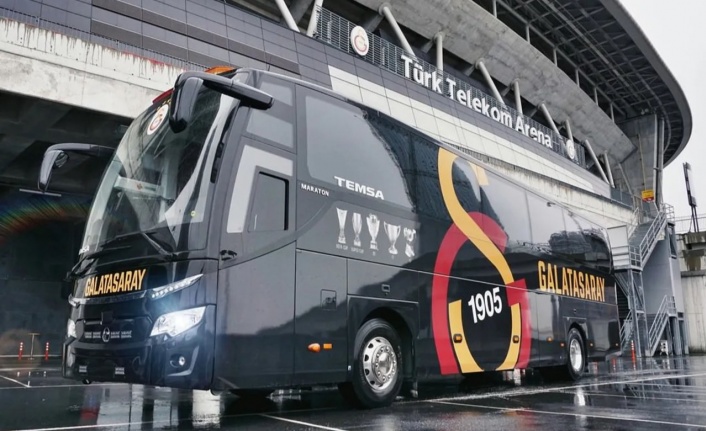 Galatasaray otobüsüne Gaziantep'te maç öncesi taşlı saldırı