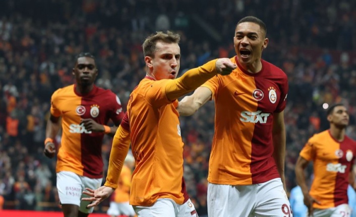 Galatasaray herkese sahada cevap verdi, liderliğini sürdürdü!