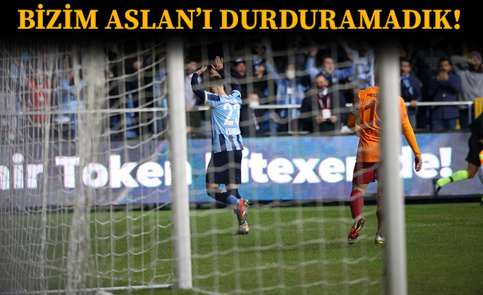 Galatasaray, Adana'da mağlup!