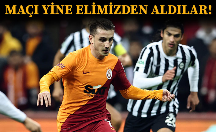 Galatasaray'ın Altay maçında 2 puanını aldılar!