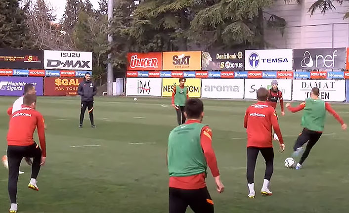 Galatasaray antrenmanında yürekler ağza geldi! Acı içinde bağırdı!