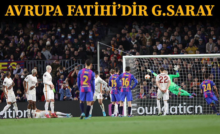 Galatasaray, Barcelona karşısında Camp Nou'da istediğini aldı