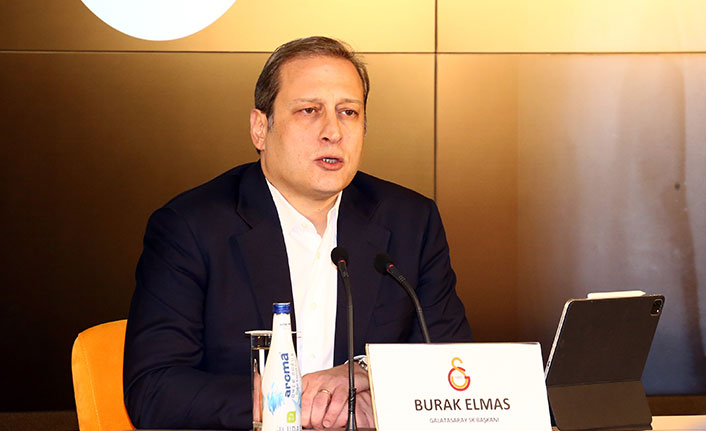 Galatasaray Başkanı Burak Elmas'tan açıklamalar