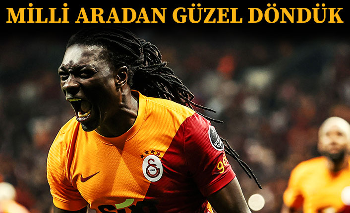 Galatasaray, Karagümrük'ü iki golle geçti