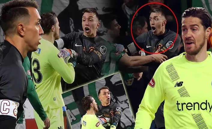 Muslera'nın Sehic'e tepki gösterme nedeni belli oldu! Ortalık karıştı!