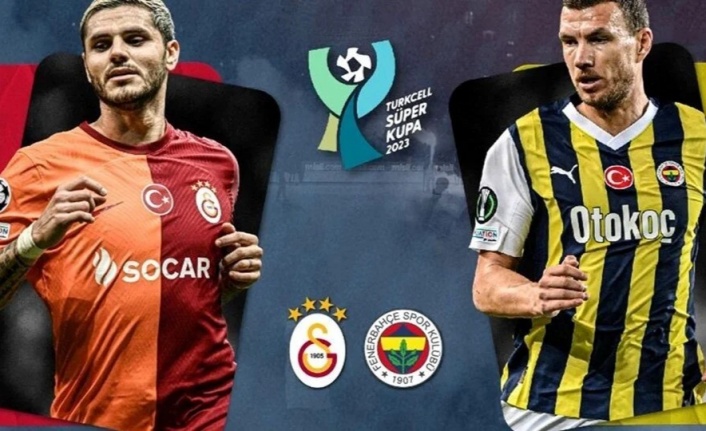 Galatasaray - Fenerbahçe Süper Kupa Finali'nin yayınlanacağı kanal belli oldu!