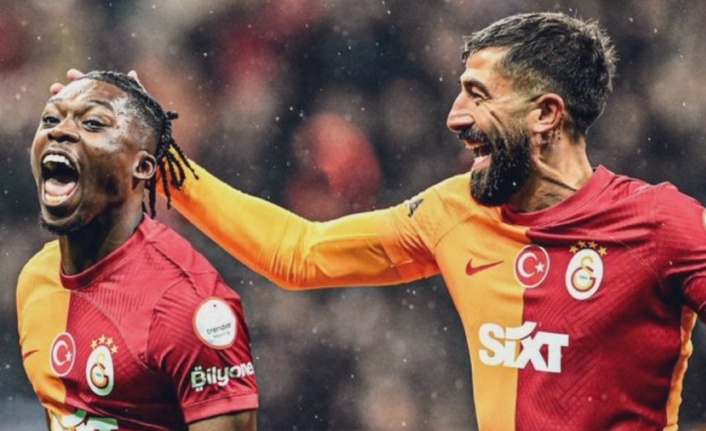 Lider Galatasaray, Rize'yi 6 golle geçti!