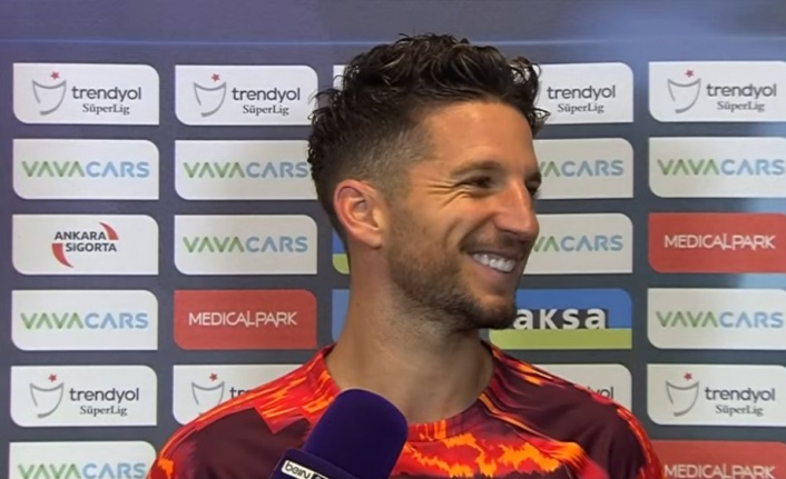 Dries Mertens: "Bu çocuk gelecekte çok güzel yerlere gelecek, buna eminim"