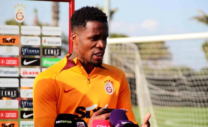 Wilfried Zaha: "Onunla daha önce oynadım, Galatasaray'da tanıdık birini görmenin sakıncası yok"