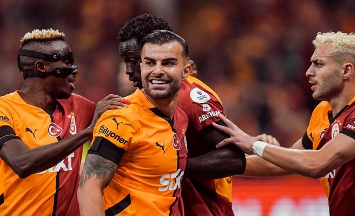 Galatasaray, Rizespor'a gol olup yağdı!