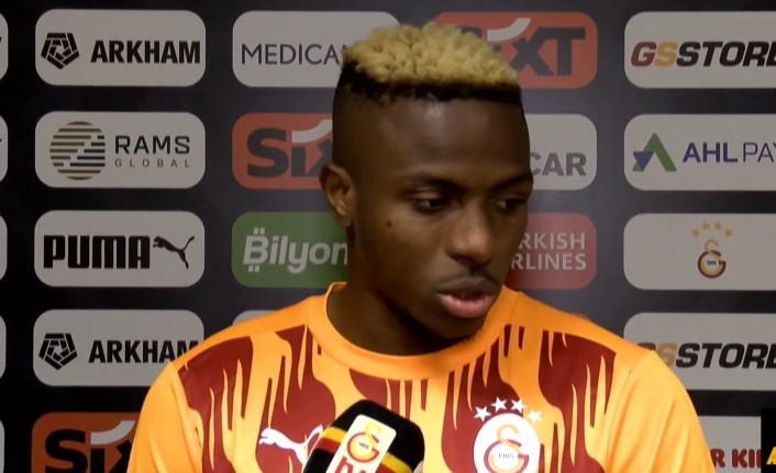 Victor Osimhen: "Galatasaray'a gelmeden önce 'Büyük İnsan'ı bilmiyordum, geldikten sonra öğrendim"