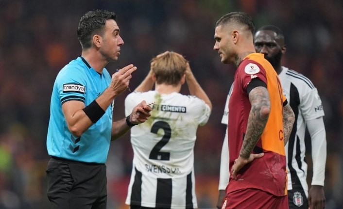Galatasaray - Beşiktaş derbisinin hakemi Arda Kardeşler'in cezası belli oldu!