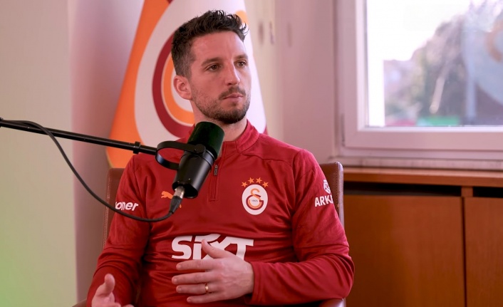 Dries Mertens: "Galatasaray'a ben getirdim, dünyanın en iyi 3 oyuncusundan biri"