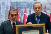 Recep Tayyip Erdoğan "Bu, Galatasaray'dan gidiyor mu?" dedi, Dursun Özbek "Yok burada, nereye gidiyor?" cevabını verdi!