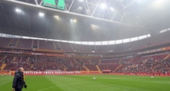 Nef Stadyumu'nda yapılan antrenmandan görüntüler