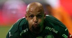 Felipe Melo'nun çılgın sevinç görüntüleri