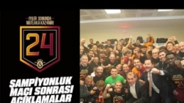 Galatasaray'da şampiyonluk sonrası tüm açıklamalar