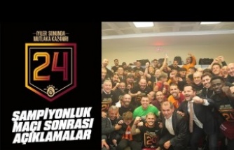 Galatasaray'da şampiyonluk sonrası tüm açıklamalar